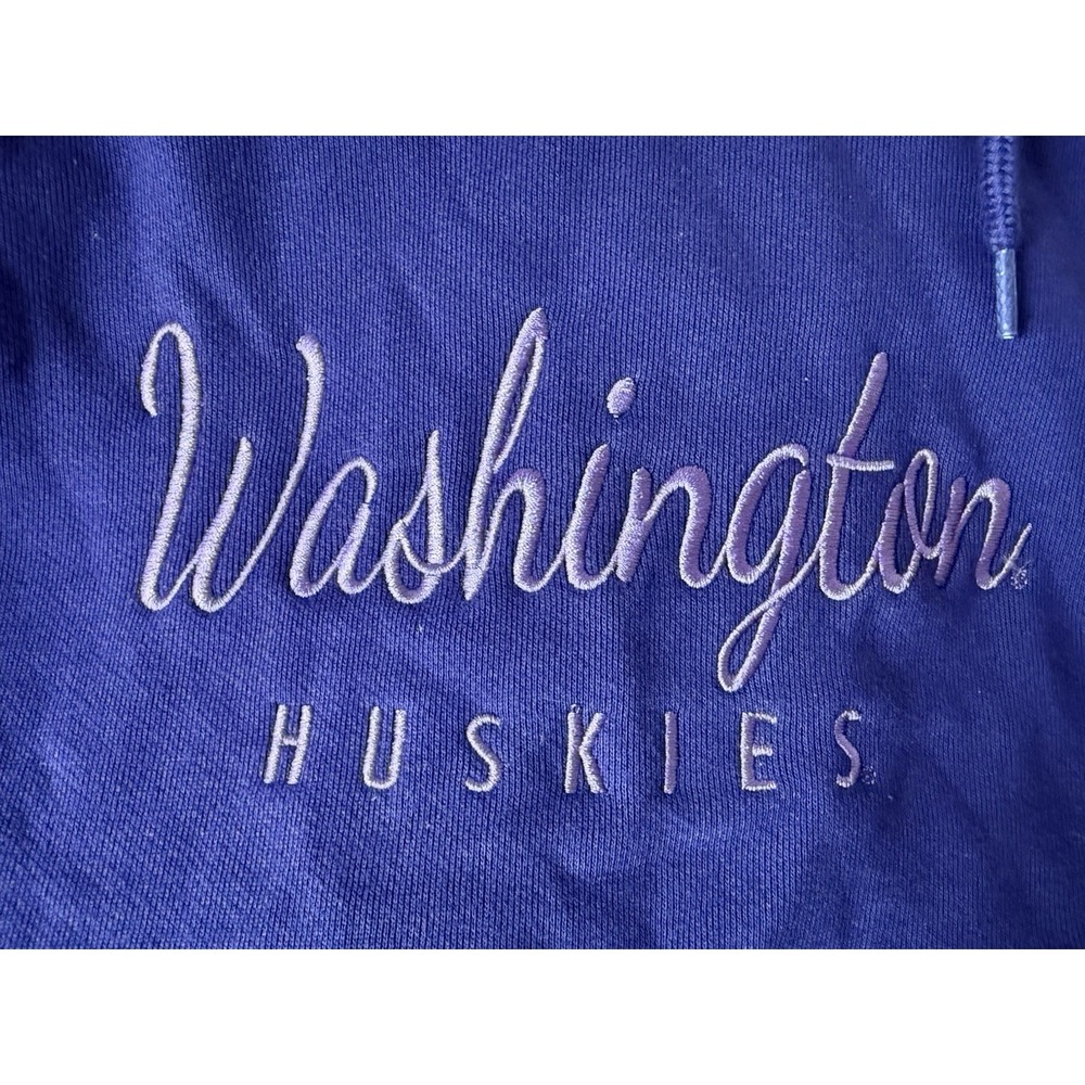NEW Washington Huskies Hoodie Womens M NCAA Football Champion Pullover NWT - Picture 3 of 11